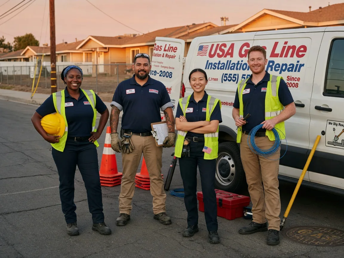 Gas Line Installation company in Nanafalia, AL